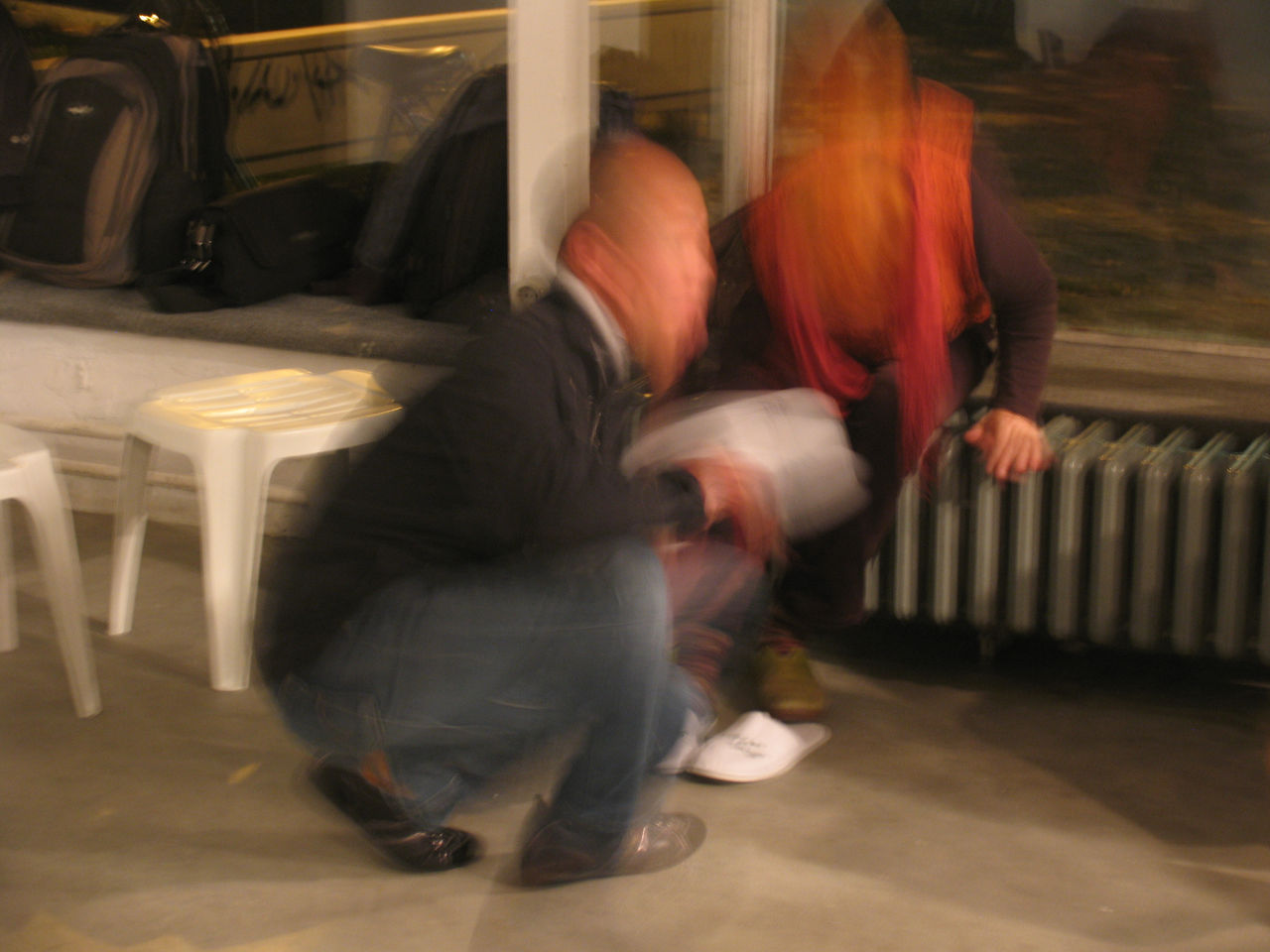 Photographic documentation of RYLLEGA Berlin (Performance by Truong Tan, 16 September 2008)